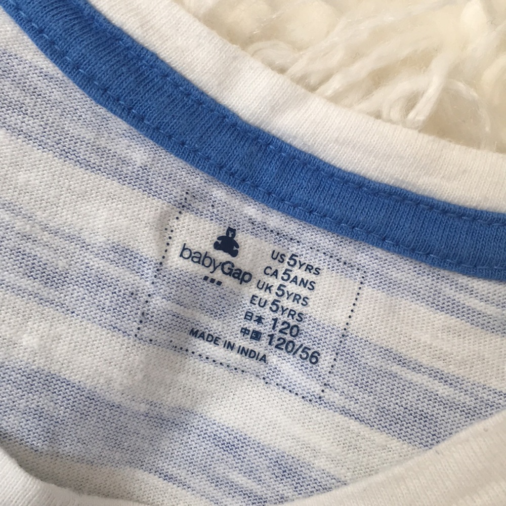 3/$35. Nautical stripe raglan - Picture 4 of 8